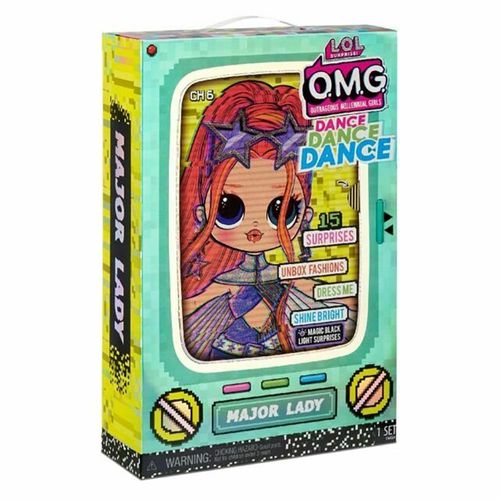 לול - בובת אופנה דאנס מייג'ור ליידי - LOL Surprise OMG DANCE