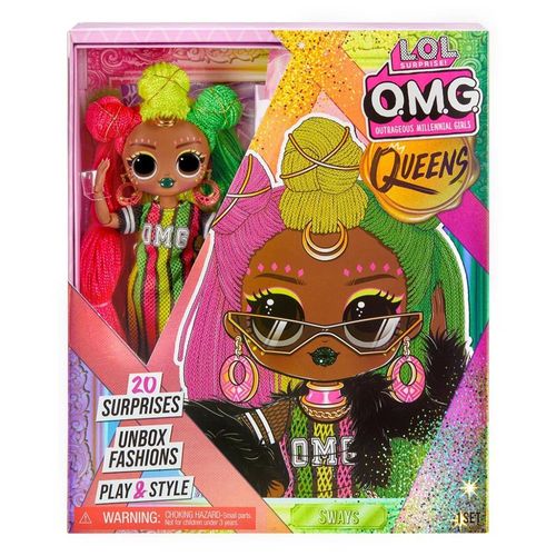 לול - בובות  בובת אופנה סוויס מלכות - LOL OMG QUEENS