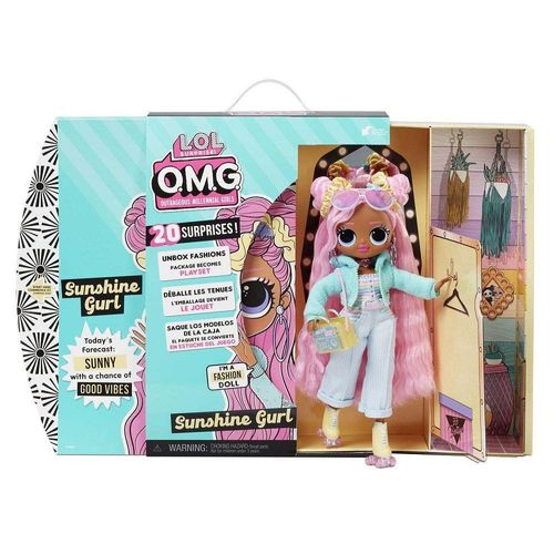 לול-  בובת אופנה O.M.G. LOL Surprise SUNSHINE GIRL