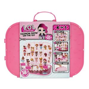 LOL - לול תיק + מסלול אופנה לבובה - LOL SURPRISE FASHION SHOW ON-THE-GO STORAGE