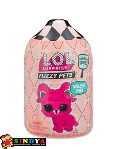 LOL  ,לול קרמבו - L.O.L SURPRISE FUZZY PETS WITH WASHABLE FUZZ