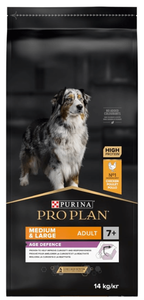 פרו פלאן לכלב מבוגר גזע בינוני וגדול עוף | Pro Plan Adult Senior Medium & Large Chicken 14kg