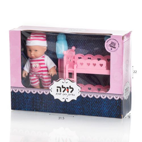 לולה בובת תינוק 16.5 ס”מ בחדר הילדים