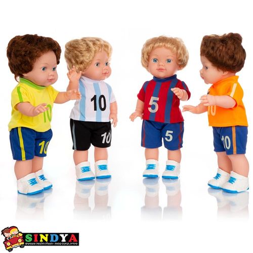 בובה אורי שחקן כדורגל מדבר 38 סמ