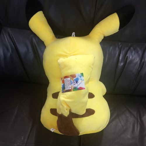 בובת פרווה פוקימון פיקצ'ו ענק   גודל 60 ס''מ - Giant Pokemon Pikachu stuffed animal GT-2018-3