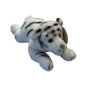 יומיקו - בובת פרווה רכה נמר לבן 22 ס"מ - Yomiko White Tiger 140570