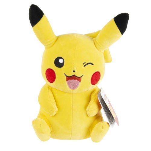 פוקימון - בובה רכה פיקאצ’ו גובה 28 ס''מ – POKEMON Pikachu