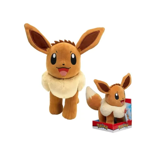 פוקימון - בובה רכה איבי גובה 22ס''מ - Pokemon Eevee