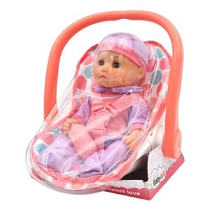בובה בסלקל עם בקבוק - SHIRAN TOYS