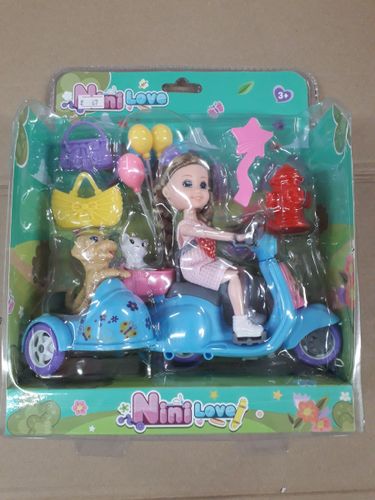 בובת ניני אהבה - בובה יום הולדת ווספה גוררת גודל מארז 29\24