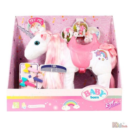בייבי בורן בובת חד קרן עם אורות וצלילים - Baby Born