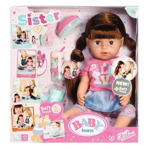 בייבי בורן אחותי הגדולה ברונט 43 ס"מ - Baby Born