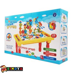 מברגת גלגלי שיניים שולחן 436 חלקים - Bizi Top