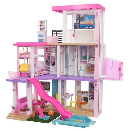 ברבי - בית חלומות מודרני עם תאורה ומוסיקה - Barbie