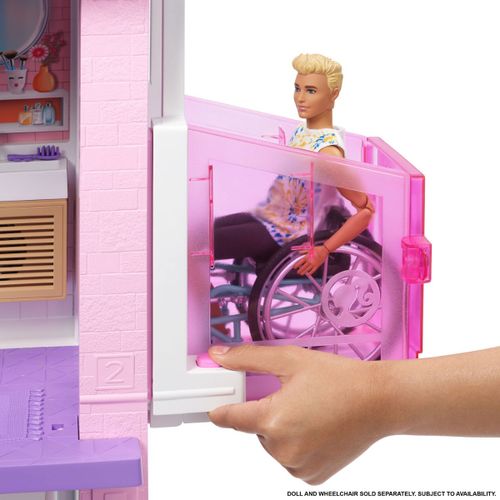 ברבי - בית חלומות מודרני עם תאורה ומוסיקה - Barbie