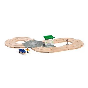 בריו - סט מסלול בעיר ומכונית ודמות מעץ -BRIO 33747