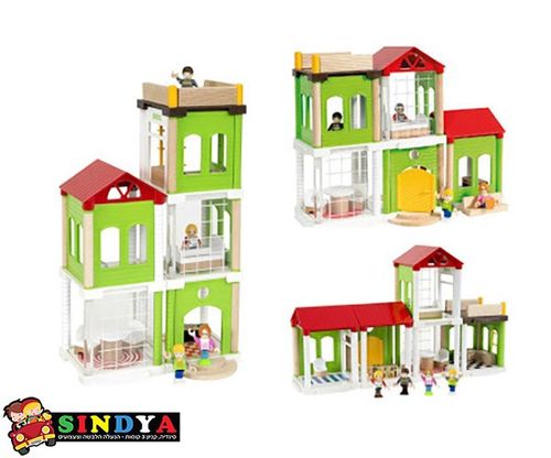 בריו - סט משפחה + דמויות - BRIO 33941