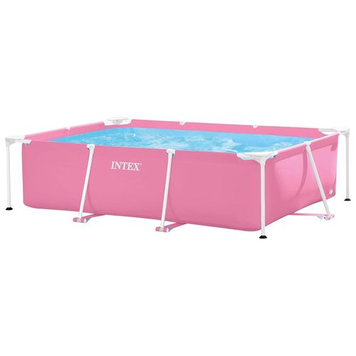 אינטקס - בריכת צינורות מלבנית ורוד 220X150X60 ס''מ - 28266 INTEX