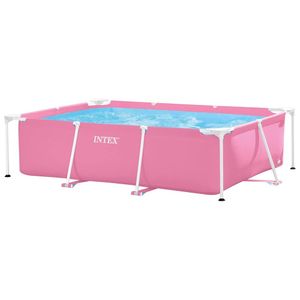 אינטקס - בריכת צינורות מלבנית ורוד 220X150X60 ס