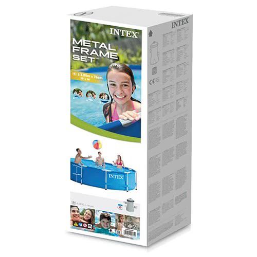 אינטקס - בריכת צינורות 305X76 עם משאבה - INTEX 28202