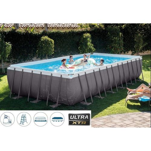 אינטקס - בריכת שחייה אולטרה XTR 732x366x132 מלבנית - INTEX 26364