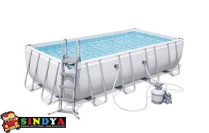 בריכת שחייה אולטרה צינורות מלבנית 549X274X122 BESTWAY 56466