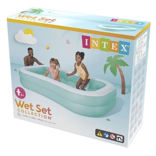 אינטקס - בריכה מתנפחת תכלת 229X152X48 ס