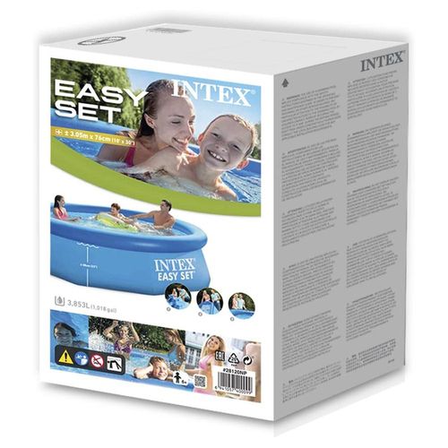אינטקס - בריכה מתנפחת קערה 305X76 ס''מ  צבע כחול - INTEX Easy Set 28120