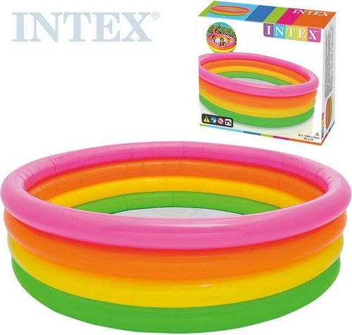 INTEX - בריכה 4 קומות צורת גלידה 168X46 ס