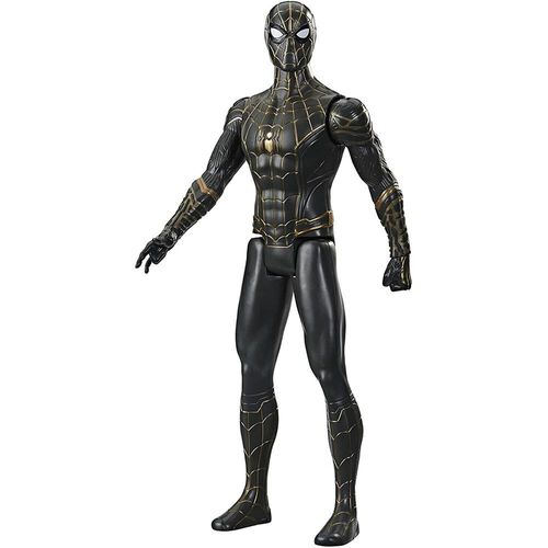 ספיידרמן - דמות בחליפה שחורה וזהב סדרה טיטאן  - SPIDERMAN