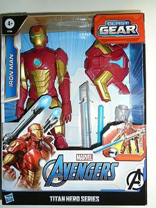 הנוקמים - איירונמן עם אביזרים להחלפה IRONMAN TITAN HERO