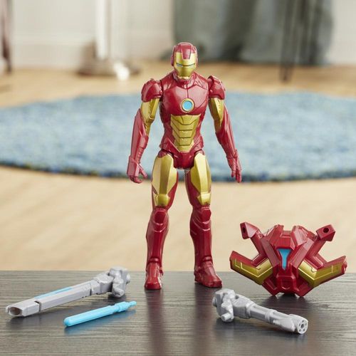 הנוקמים - איירונמן עם אביזרים להחלפה IRONMAN TITAN HERO