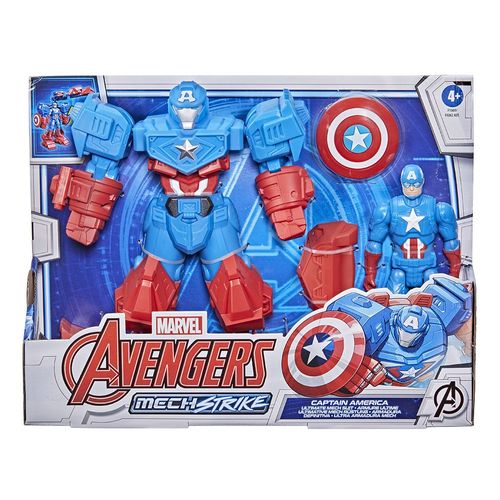 נוקמים סטריק דמות קפטן אמריקה - AVENGERS  MECH  STRIKKE