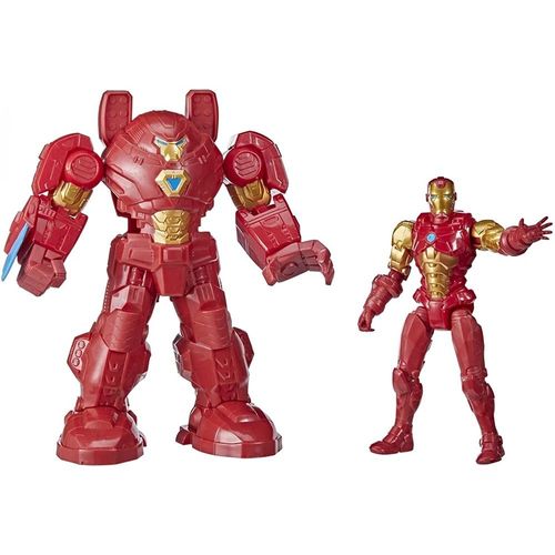 איירון מן - שתי דמויות דלוקס מיש סטריק  - AVENGERS MECH STRIKE