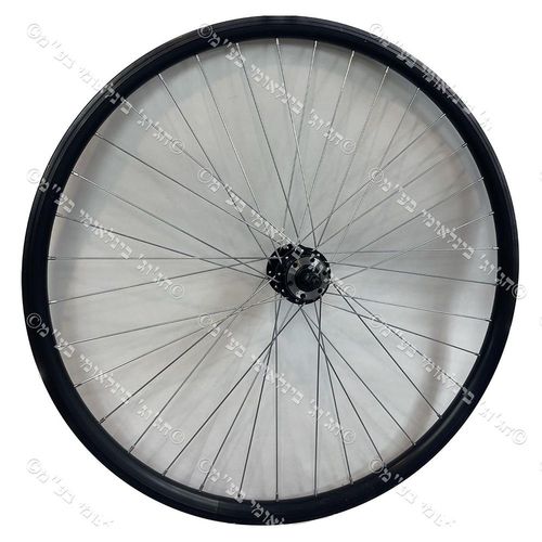 גלגל אחורי אופני הרים כולל הכנת דיסק ופרילוף