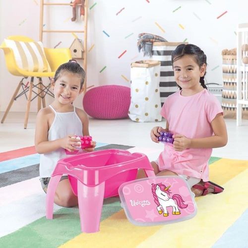 דולו - שולחן פעילות 30 יחידות מגה קוביות לגו חד קרן - DOLU UNICORN 2598