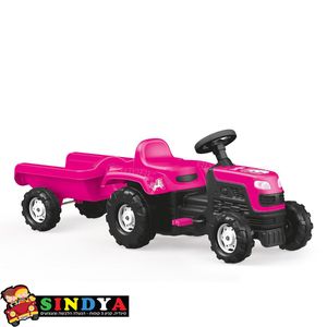 דולו - טרקטור פידלים עם עגלה UNICORN יוניקורן 2508 - DOLU