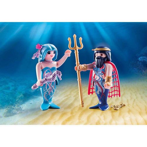 פליימוביל-  מלך ים ובתולת ים  70082 Playmobil