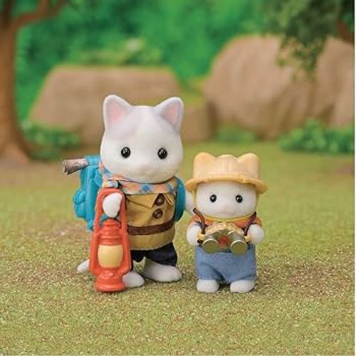 משפחת סילבניאן - סט מחקר עם אח ותינוק חתולי - Sylvanian Families 5763