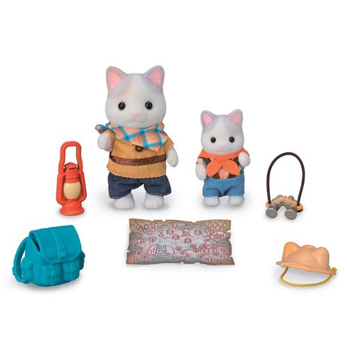 משפחת סילבניאן - סט מחקר עם אח ותינוק חתולי - Sylvanian Families 5763