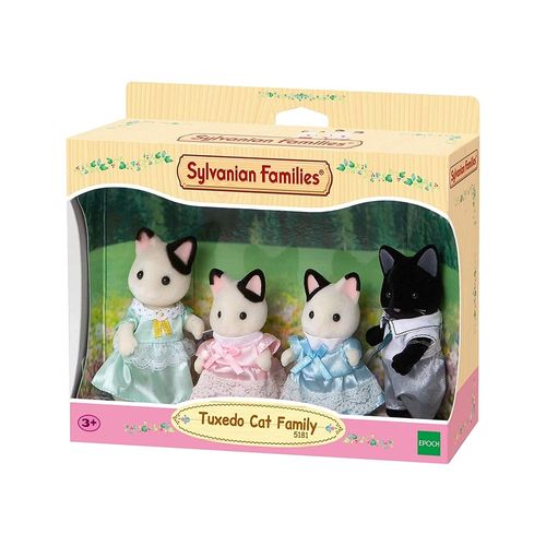 משפחת סילבניאן - משפחת חתולי טוקסידו - Sylvanian Families 5181