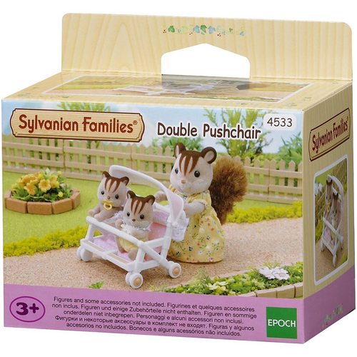 משפחת סילבניאן - עגלה לתאומים - Sylvanian Families 4533