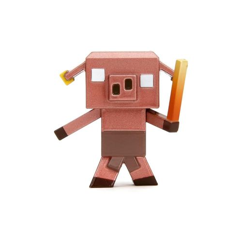 מיינקראפט - דמות פיגלין בלייז ראנט במארז - MINECRAFT LEGENDS JADA METALFIGS PIGLIN BLAZE RUNT