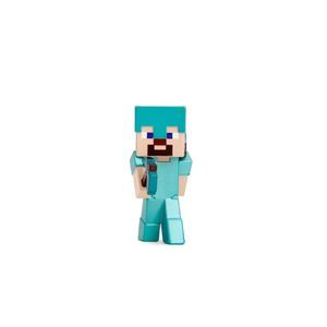 מיינקראפט - דמות סטיב בחליפת שריון יהלום - MINECRAFT JADA METALFIGS STEVE IN DIAMOND ARMOR