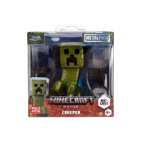 מיינקראפט סרט - דמות קריפר במארז - MINECRAFT MOVIE JADA METALFIGS CREEPER