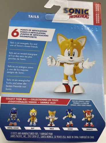 סוניק - דמות טיילס  6.5 ס''מ - SONIC THE HEDGEHOG MINI TAILS