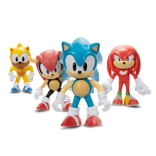 סוניק -  סט דמויות פעולה של סוניק הקיפוד  - SONIC THE HEDGEHOG