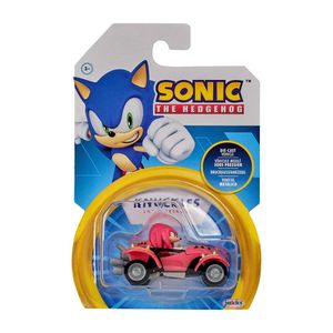 דמות סוניק עם רכב אדום קנה מידה 1/64 - SONIC