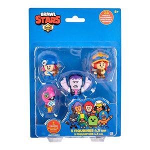 בראול סטארס - סט בובות 4.5 ס"מ - BRAWL STARS