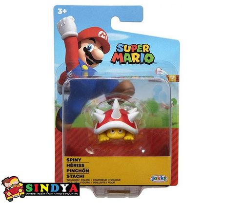SUPER MARIO  - סופר מריו דמות מיני קוצנית 85556